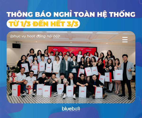 [BLUEBELL] Thông báo nghỉ tất cả các lớp