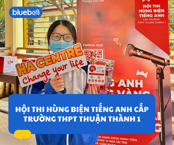 [SK Tài trợ] Hội thi hùng biện tiếng anh cấp trường THPT Thuận Thành 1