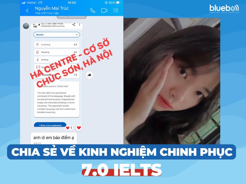 Mai Trúc chia sẻ kinh nghiệm đạt được 7.0 IELTS