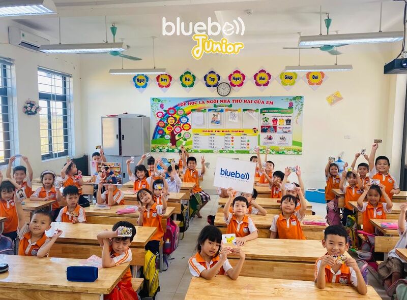 Bluebell Junior đã có mặt tại trường Tiểu học Đại Yên Chương Mỹ