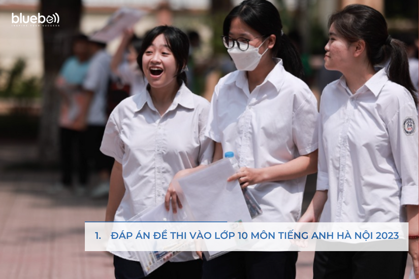 Đáp án tham khảo 24 mã đề thi tiếng Anh 2023