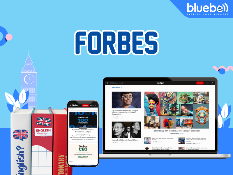 trang báo luyện Reading IELTS Forbes