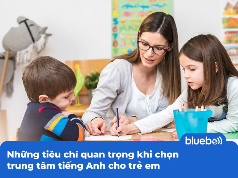 Những tiêu chí quan trọng khi chọn trung tâm tiếng Anh cho trẻ em