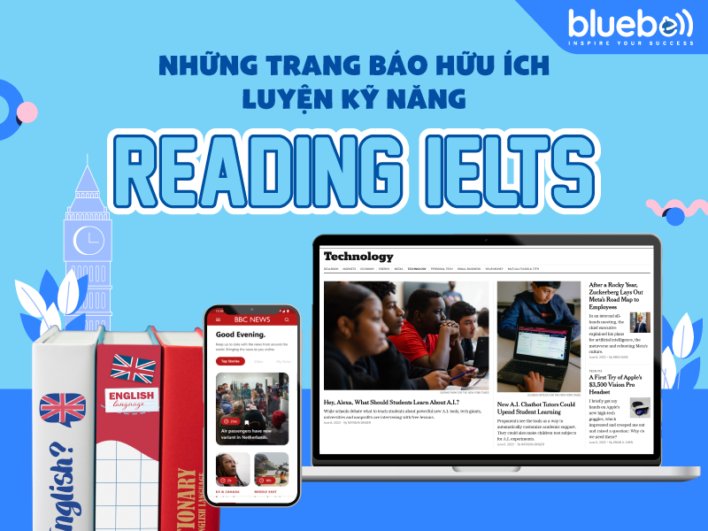 Các trang báo luyện Reading IELTS