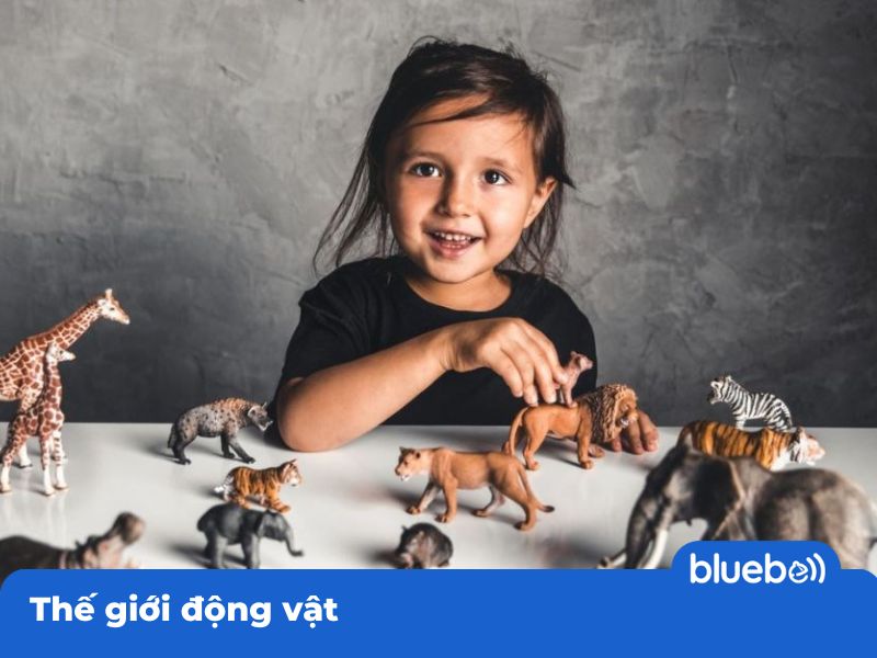 Thế giới động vật chủ đề luyện nói tiếng Anh cho trẻ em