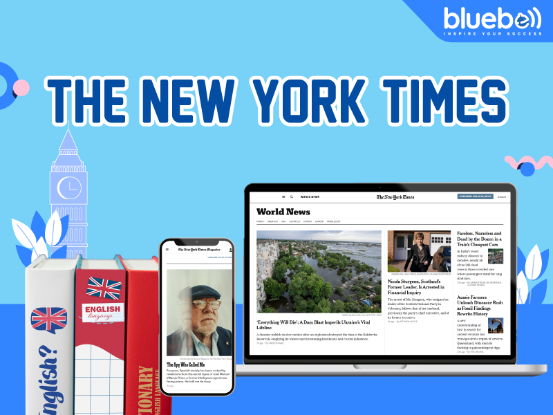 trang báo luyện Reading IELTS The New York Times