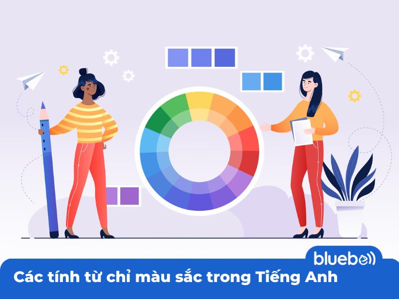 Các tính từ chỉ màu sắc trong Tiếng Anh Các tính từ chỉ màu sắc trong Tiếng Anh