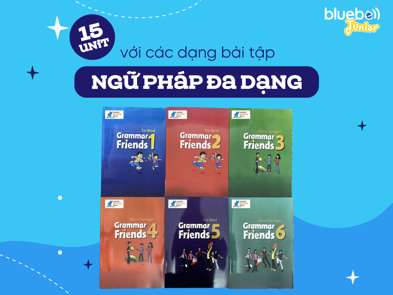 Download trọn bộ Grammar Friends 1,2,3,4,5,6 PDF