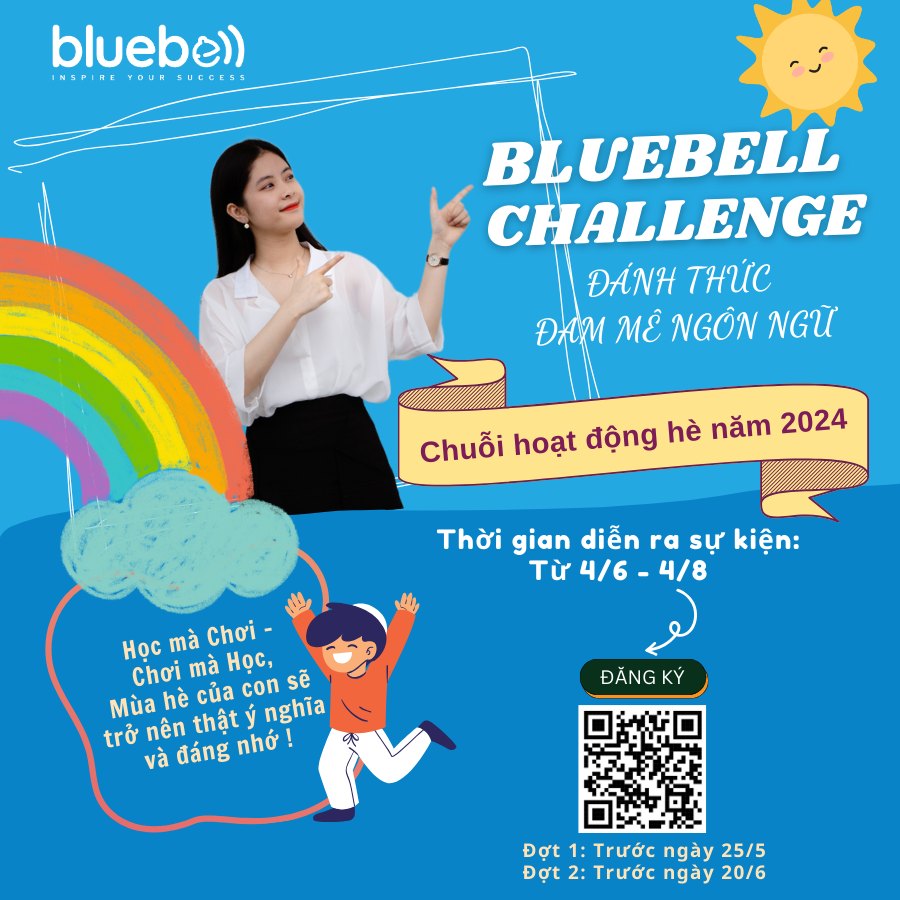 Trải nghiệm hoạt động hè BLUEBELL CHALLENGE 2024